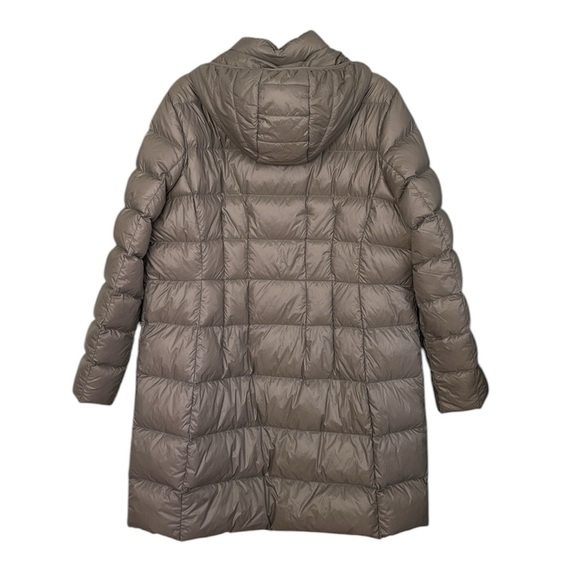 Michael Kors Packable Down Fill Taupe Brown Tan Long Jacket Coat XL - Picture 9 of 9